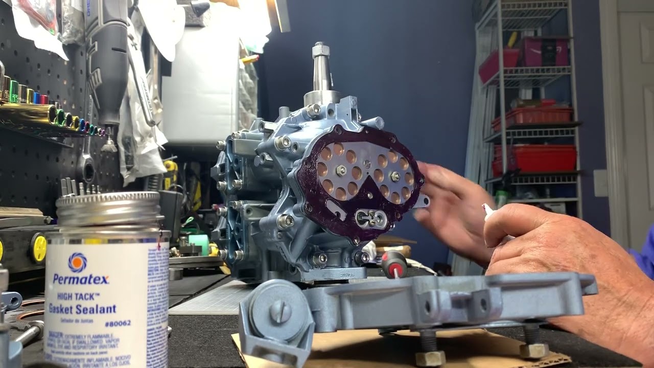 1957 Evinrude 18hp Fastwin rebuild part 6
