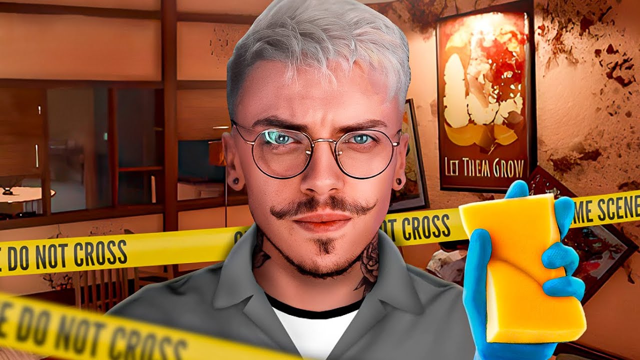 trabalhei LIMPANDO cenas de CR1ME por um dia - Crime Scene Cleaner