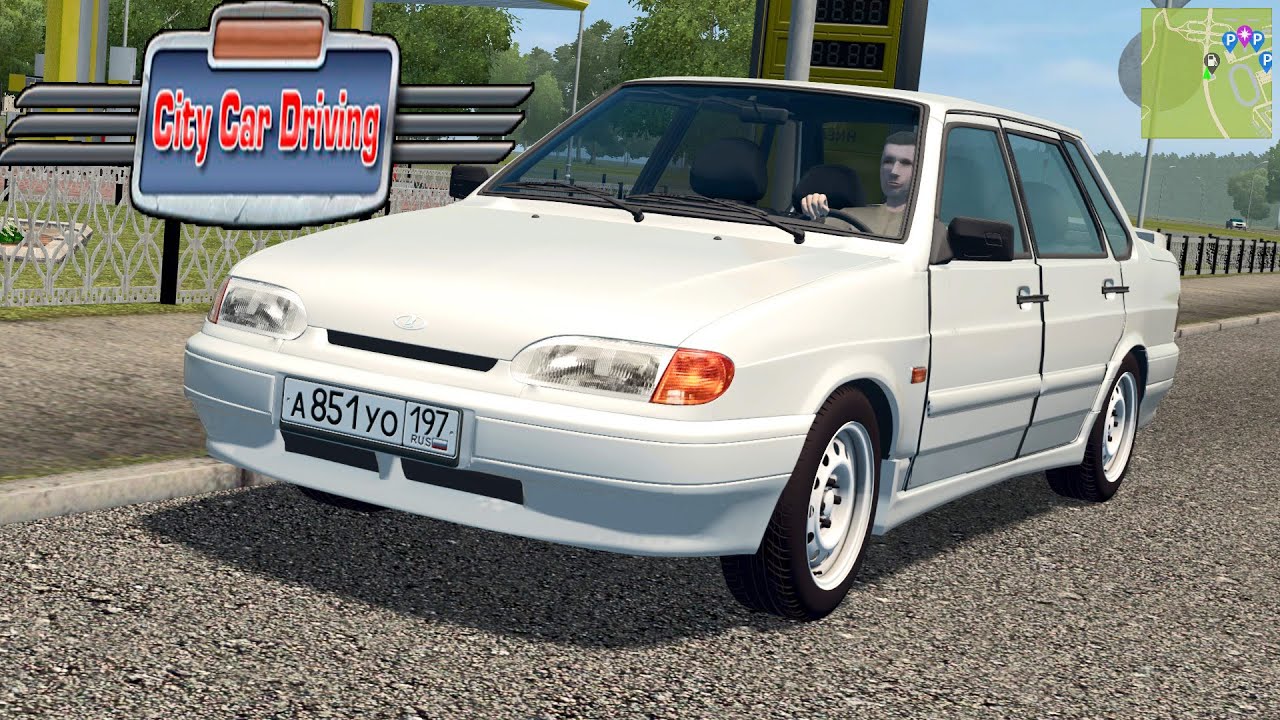 ВАЗ-2115 - CITY CAR DRIVING 1.5.9.2