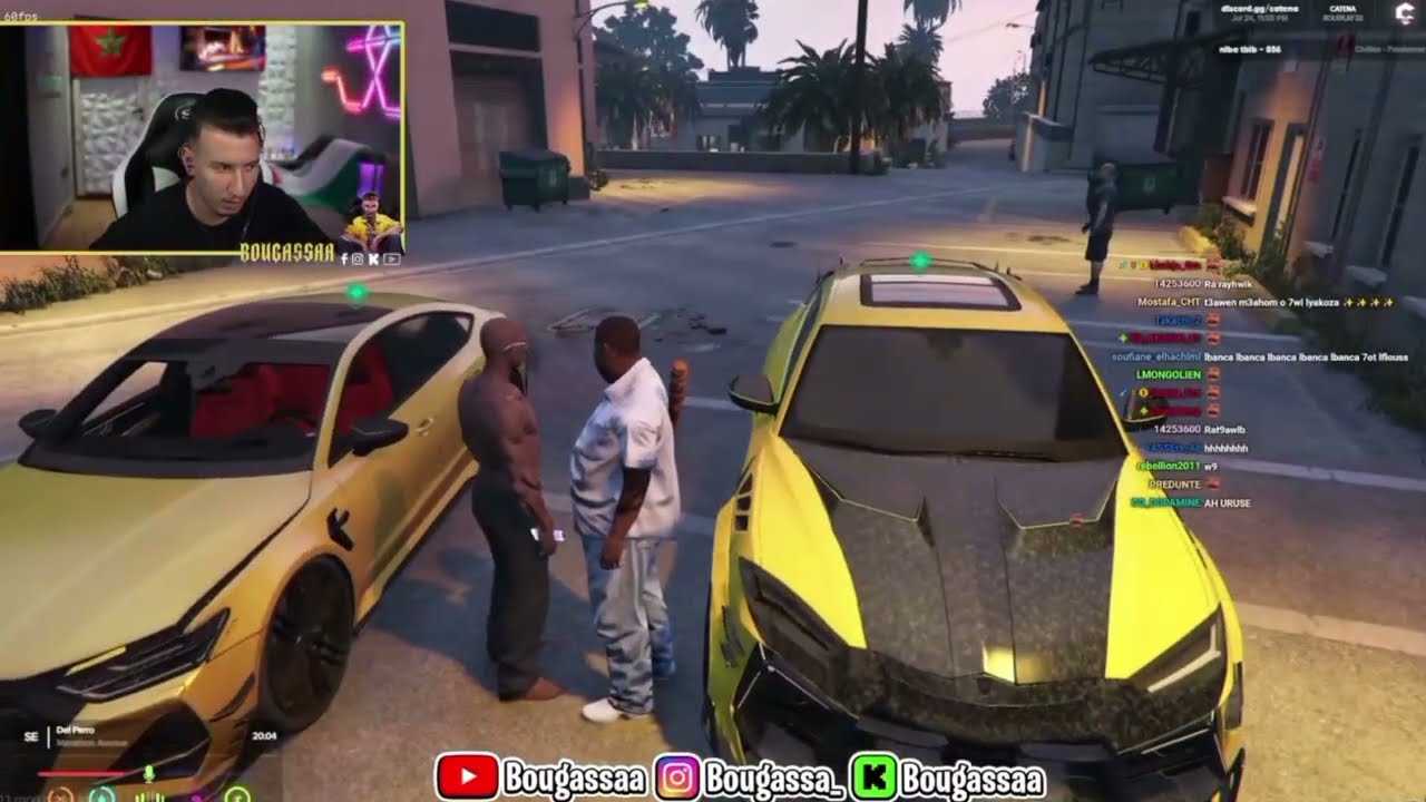 BOUGASSAA F RP/باغي نبيع صاحبي على قبل فلوس🤑