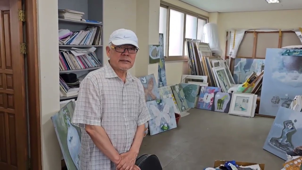 세계적인 서양화가, 강창열 화가의 명작과 작가 인터뷰