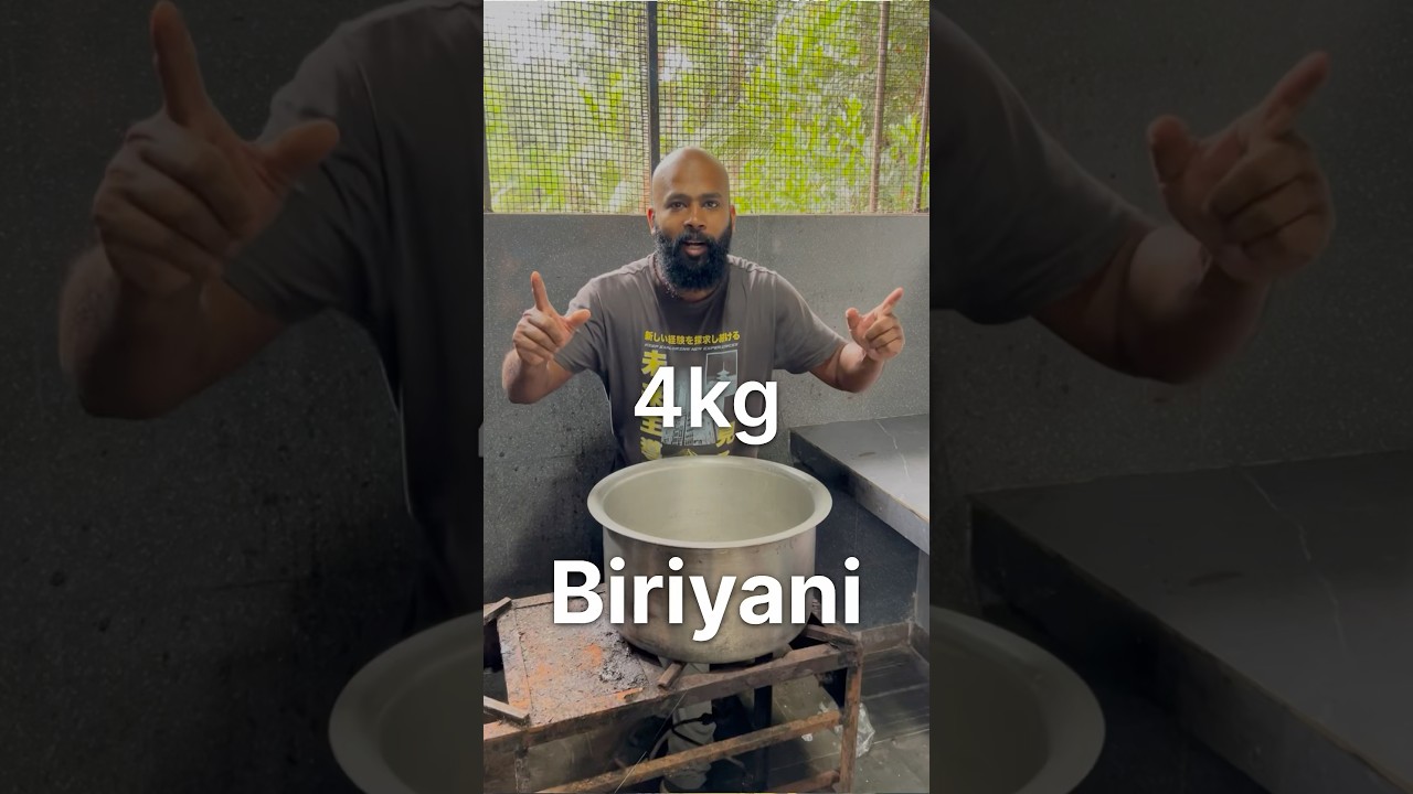 4kg Biriyani Recipe #food #recipe