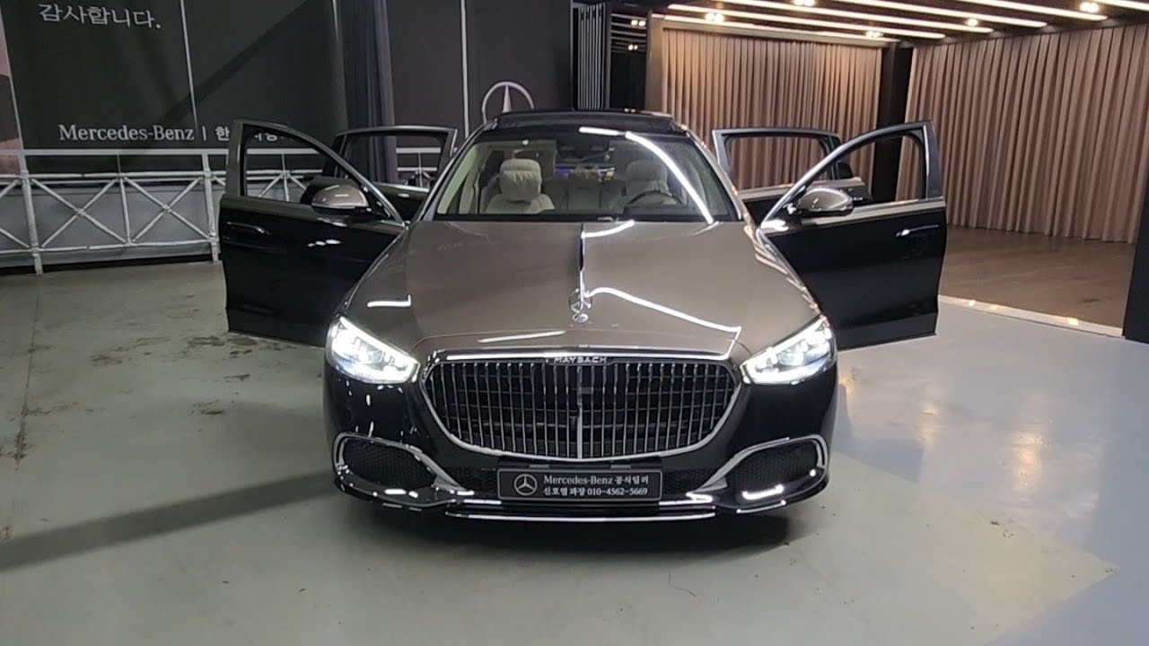 25년식 벤츠 마이바흐 S580 외부 내부 둘러보기