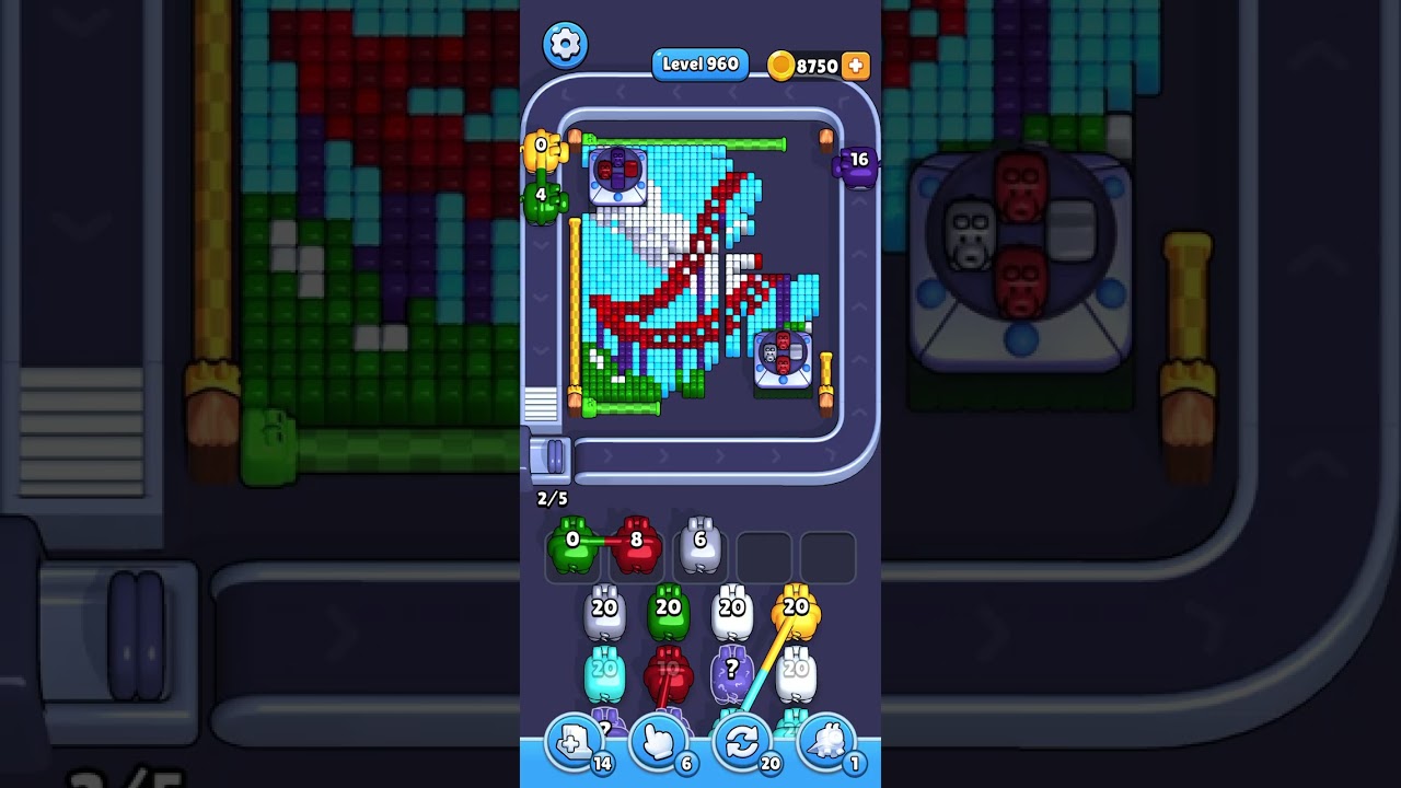 Pixel Flow level 960