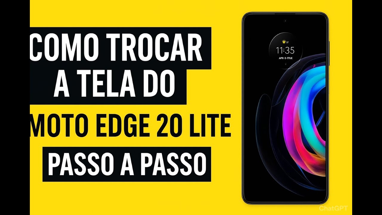 👉 Como Trocar a Tela do Moto Edge 20 Lite Passo a Passo