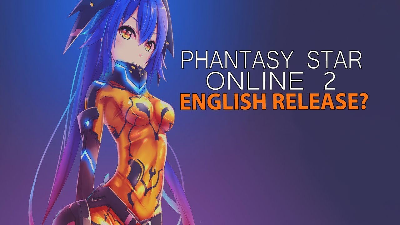 MMORPG Phantasy Star Online, English Release?