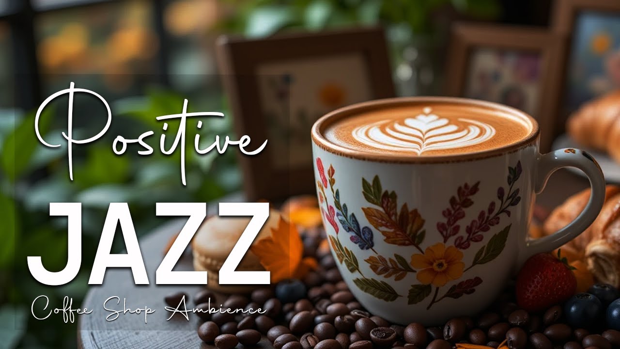 Positive Jazz Music ☕ Bossa Nova background for Great Moods, Stress Relief & Relaxing