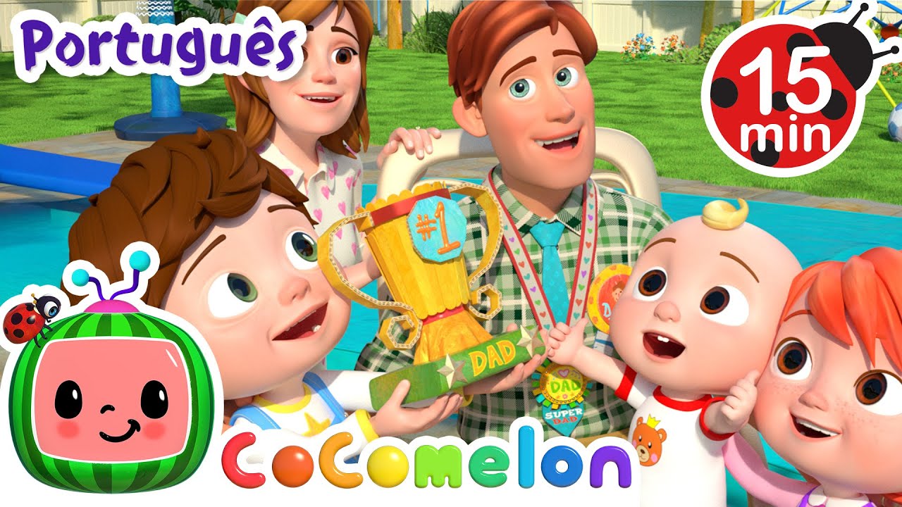 Papai é o melhor | | CoComelon Brasil | Músicas Infantis e Desenhos Animados em Português