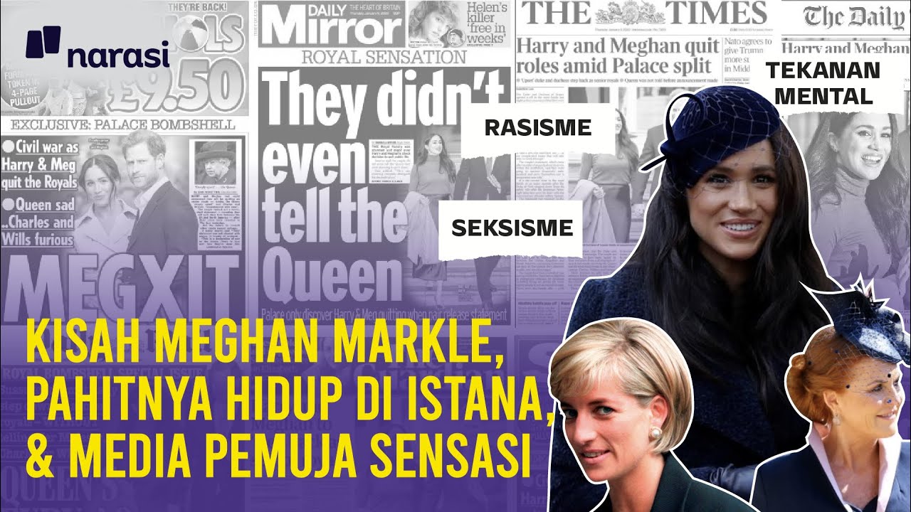 Kisah Meghan Markle: Hidup di Istana Tak Seperti Dongeng dan Media Inggris Memperburuknya