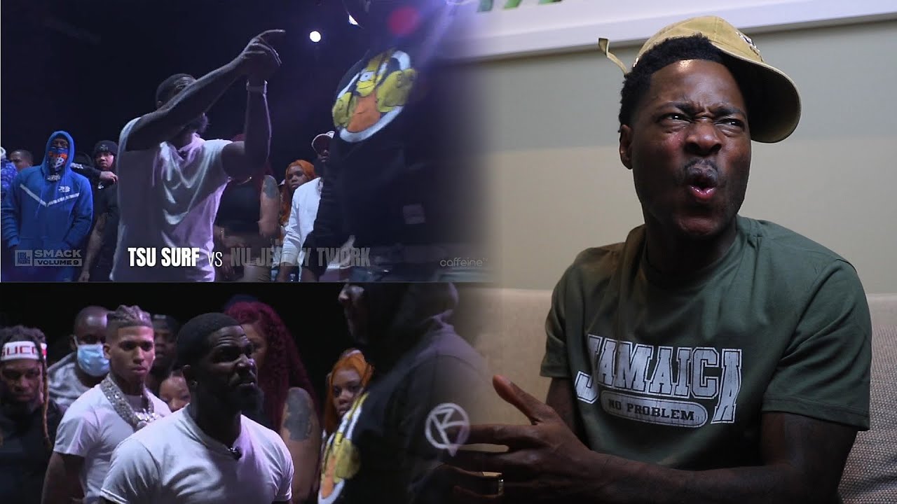 TSU SURF ПРЕВРАЩАЕТСЯ😳 В БУГИМЕНА😱 против NU JERZEY TWORK SMACK/URLTV #Volume9 🔥 РЭП-БИТВА - РЕАКЦИЯ