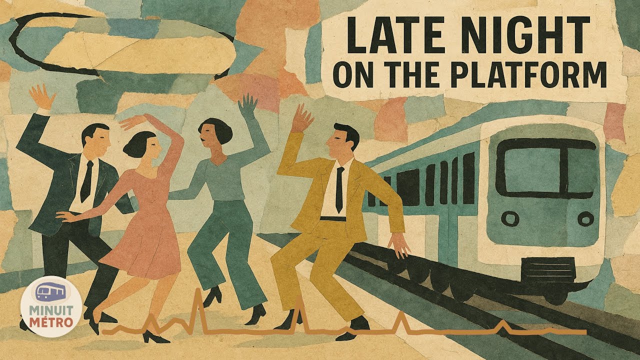 ♪ Lo-fi Jazz & Funk &bull; Beattape #1 (Minuit M&eacute;tro) #chillmusic #musictorelaxto #youtubemusic