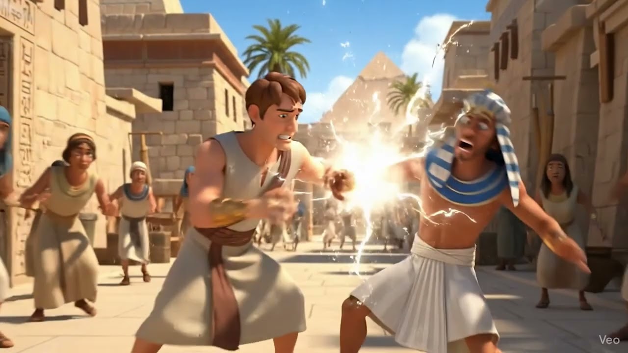 معجزات موسى عليه السلام: العصا 👩‍🦯‍➡️والبحر  والطور🌋