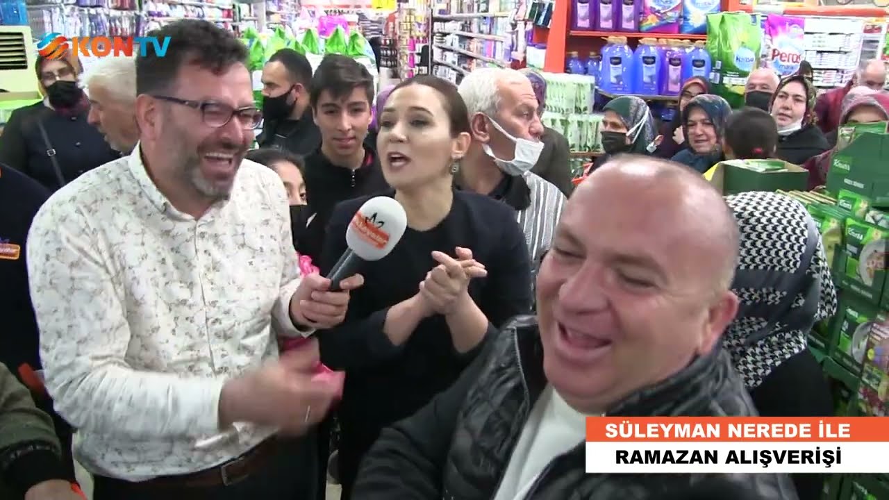 SÜLEYMAN NEREDE İLE RAMAZAN ALIŞVERİŞİ  13  14 NİSAN 2022