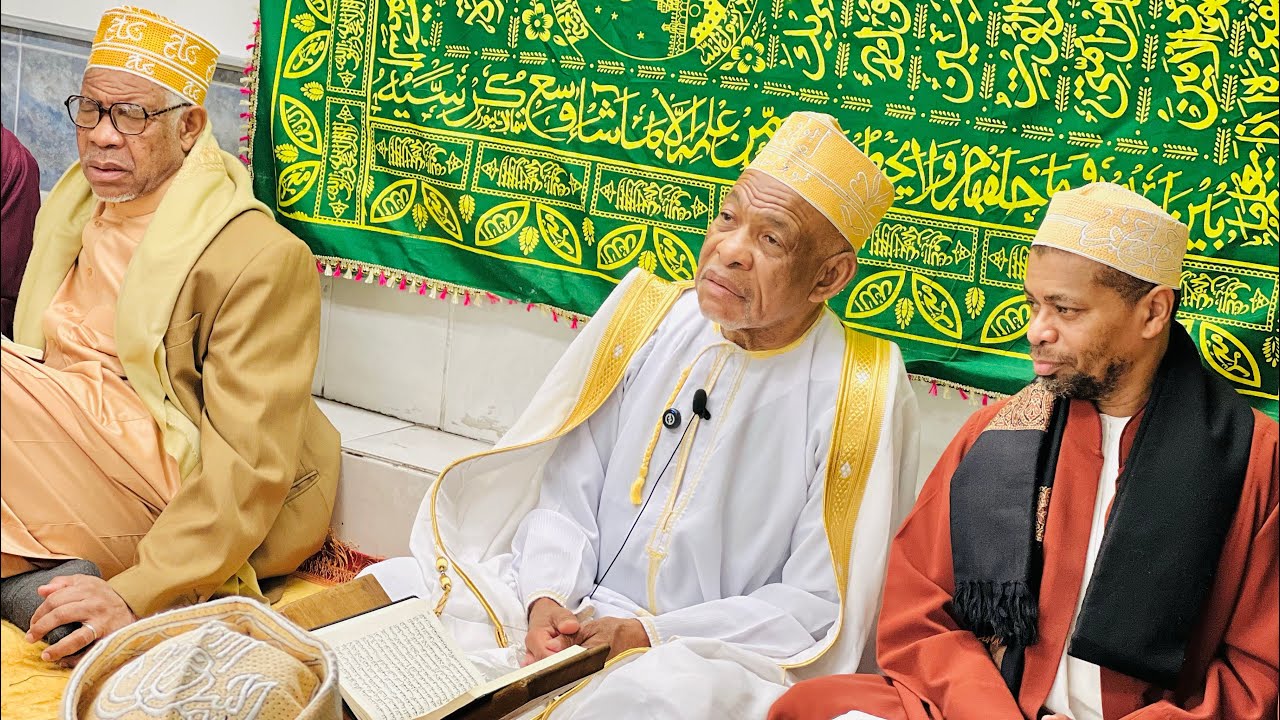 Deuxième dars de Son Éminence le Grand Mufti des Comoriens à l’étranger, Ali Mohamed Kassim, corr