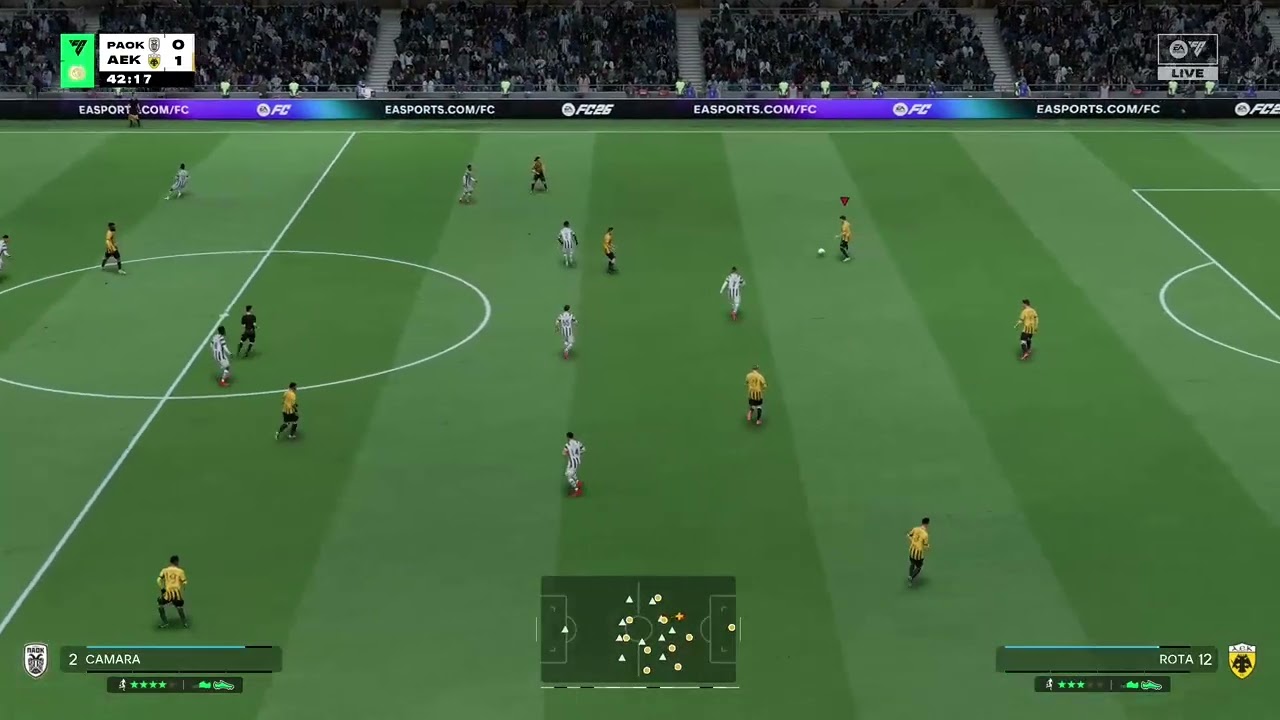 ♓🎮 XBOX ONE ➖⚽FC26 _ from Y- GREEK SUPERLEAGUE DOUBLEHEADEDeAGLESdERBY-PAOK VS AEKaTHENS -Feb16 2026