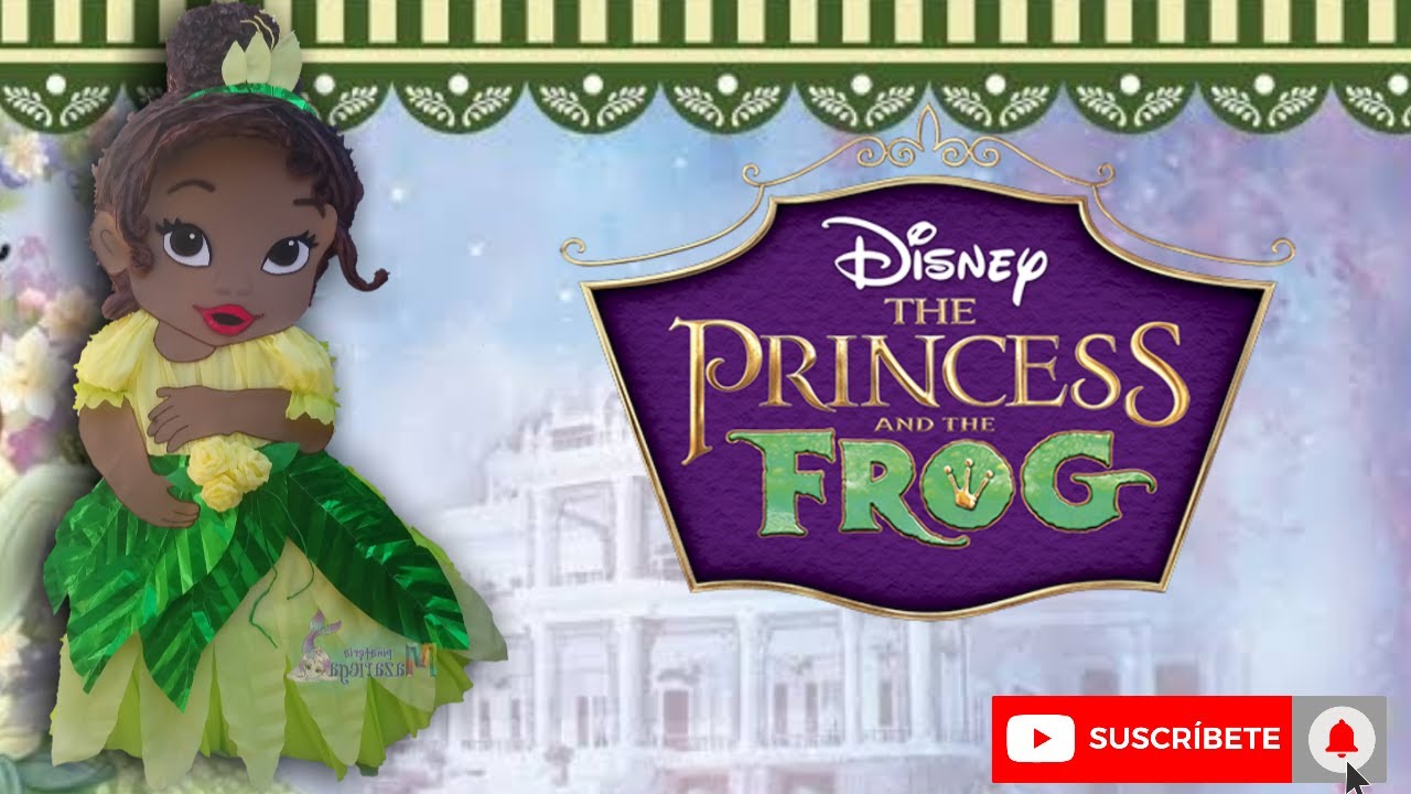 Tiana bebe  princesa  y el sapo 🐸
