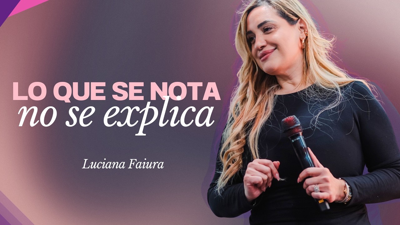 Lo Que Se Nota No Se Explica | Facundo y Luciana Faiura