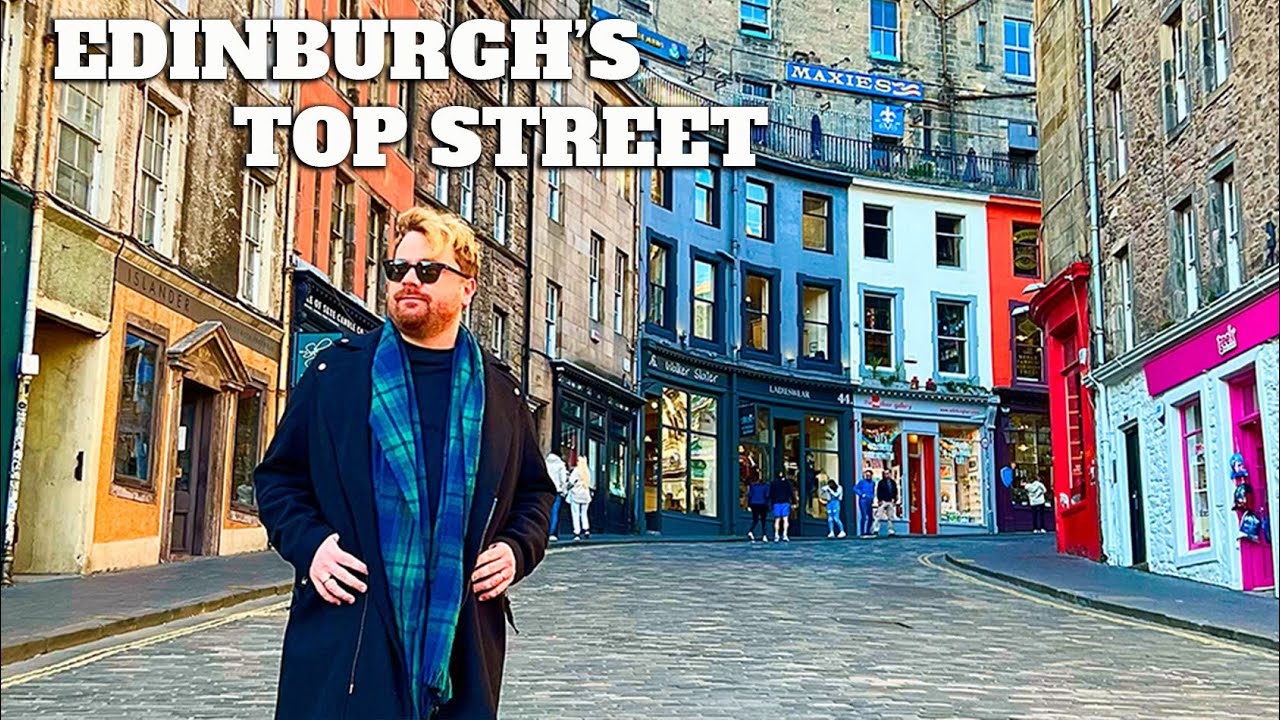 Edinburgh's Prettiest Streets - Victoria Street and the Grassmarket