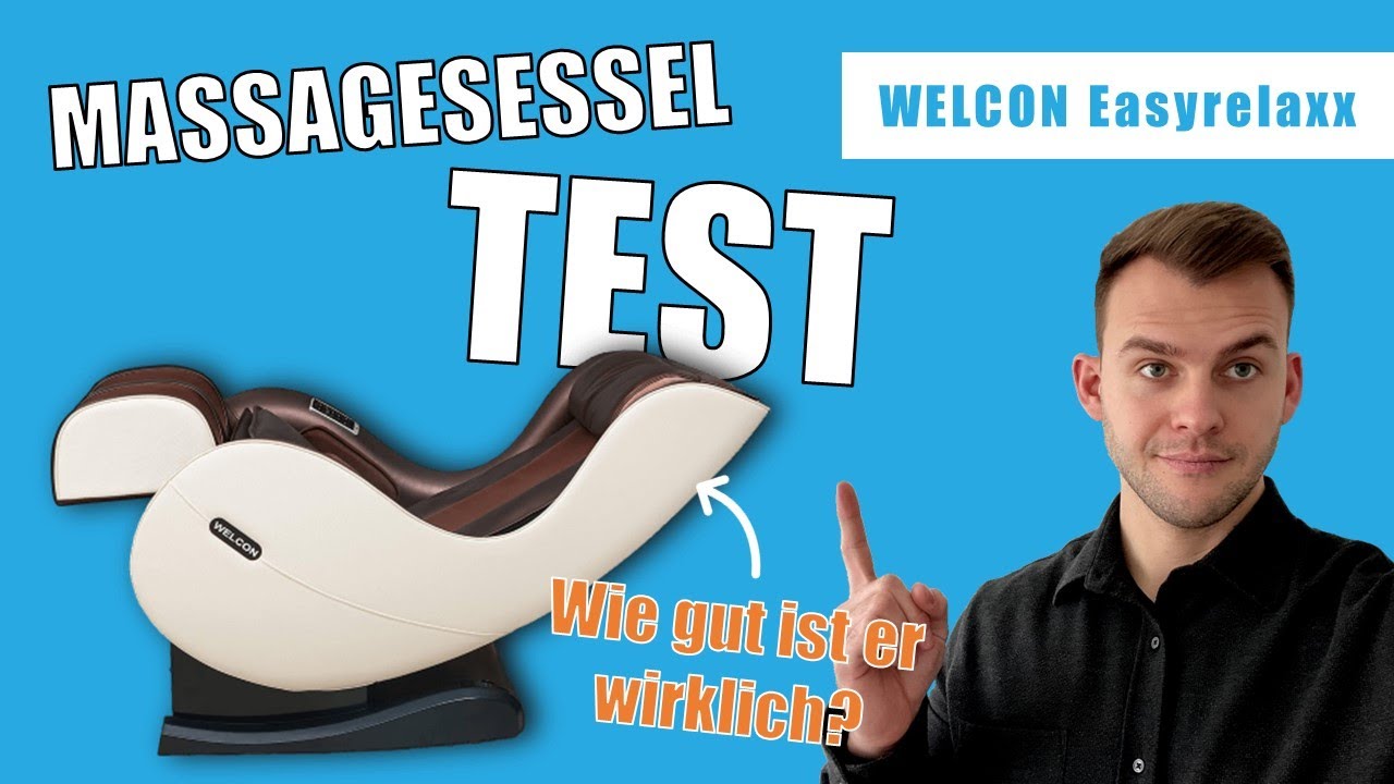 Welcon Easyrelaxx: Der beste MASSAGESESSEL im TEST 2023?