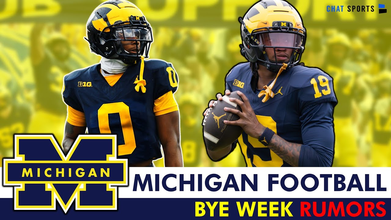 Michigan Football Rumors We Gotta Discuss Ft. Bryce Underwood & Semaj Morgan