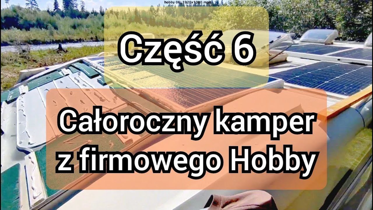 Samowystarczalny kamper z Hobby, Cz. 6/7 Montaż lodówki kompresorowej, Webasto i piwnica w kamperze.