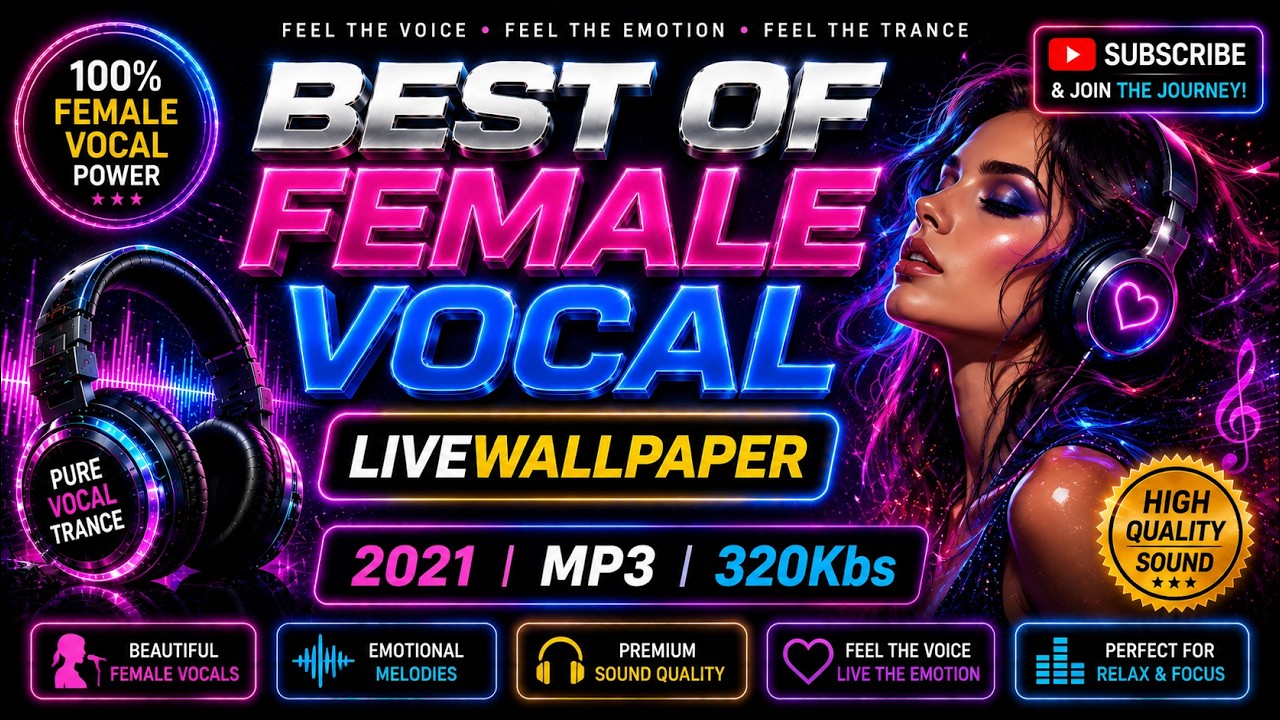 Best of Female Vocal | LiveWallpaper | 2021 | MP3 | 320Kbs