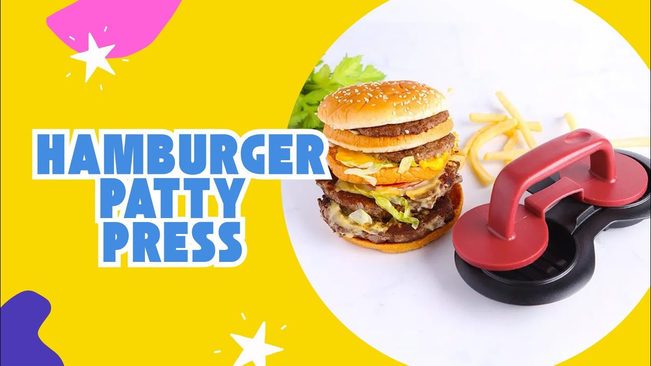 Hamburger patty Press Review 🍔 | Best 3-in-1 Burger Press Tool for Perfect Patties (2025)
