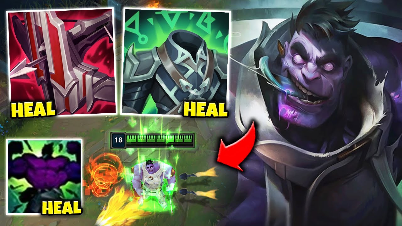 Dr. Mundo but I have double the healing and nobody can kill me
