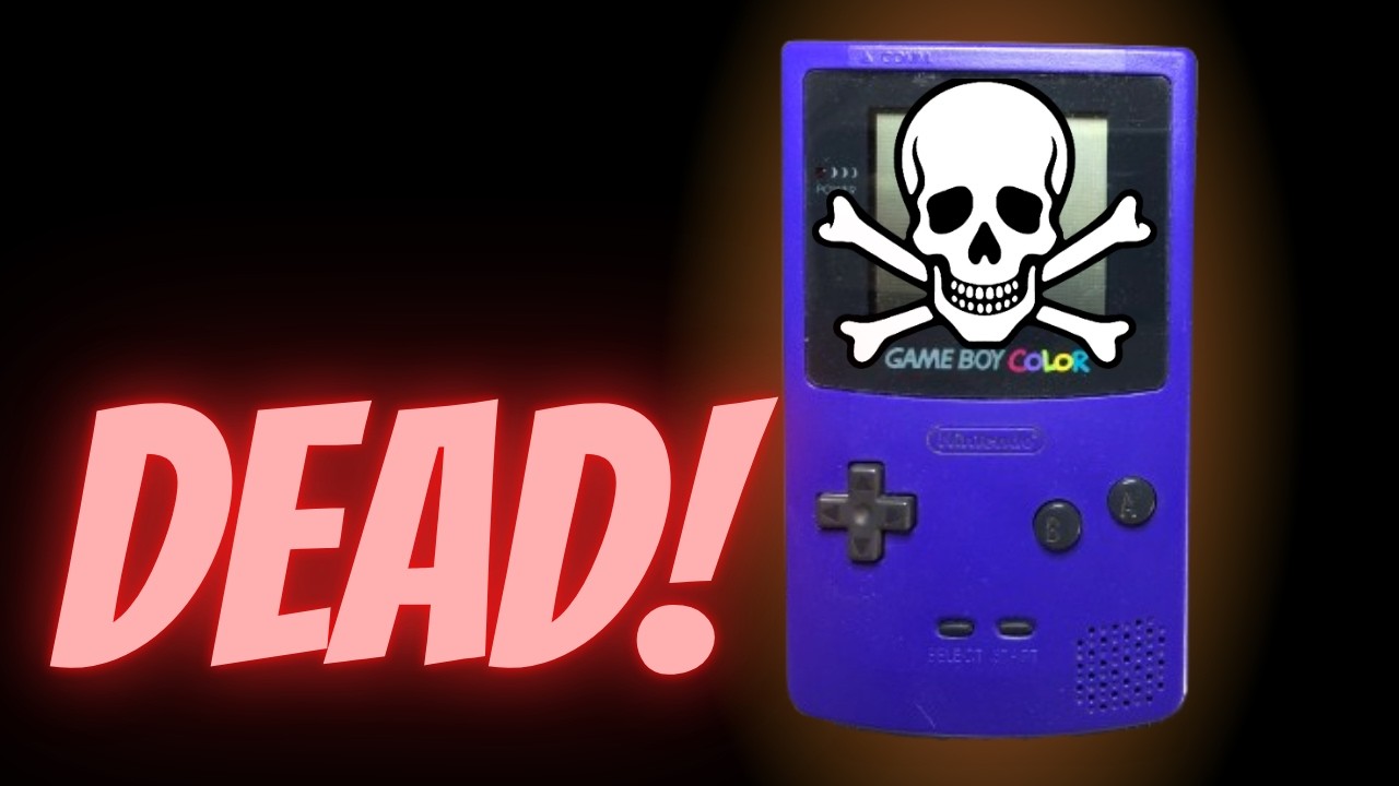 Reviving a Game Boy Color That Refuses to Power On... Wish Me Luck