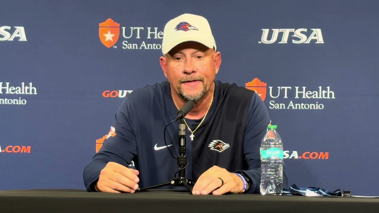 UTSA Head Coach Jeff Traylor Postgame Interview 27-24 Loss to Army 11.29.25