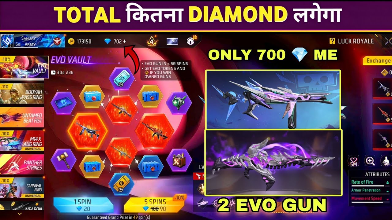 New Evo Vault Event Spin Trick🤫| Chromasonic MP40 Return Event Spin 🥳 | Free Fire New Event Spin😎