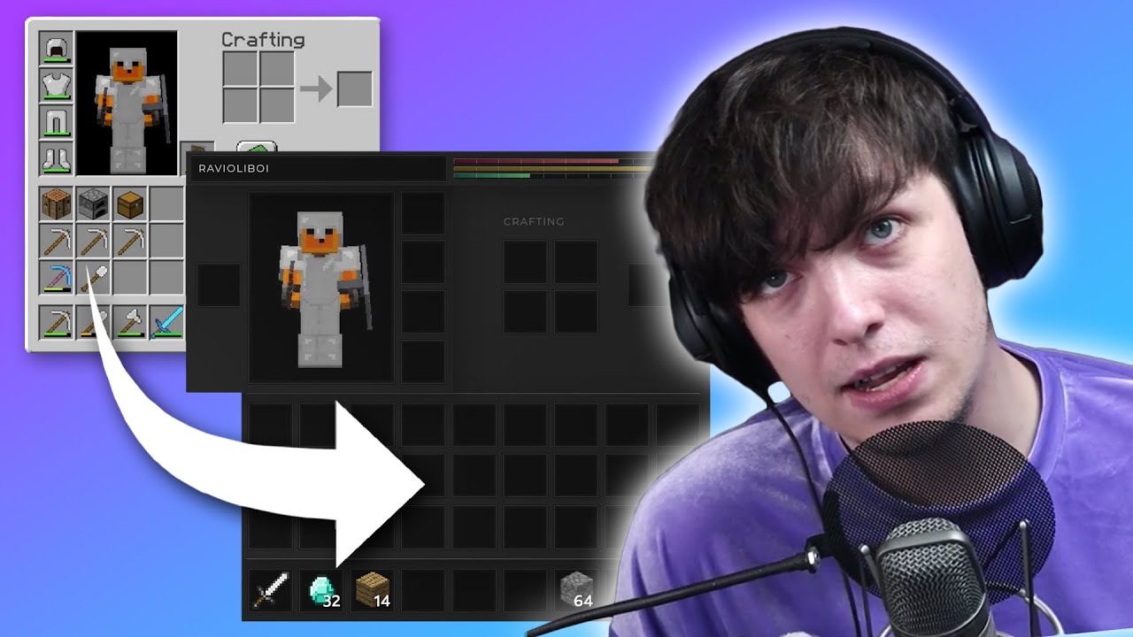 Redesigning Minecraft's UI | UI/UX Design