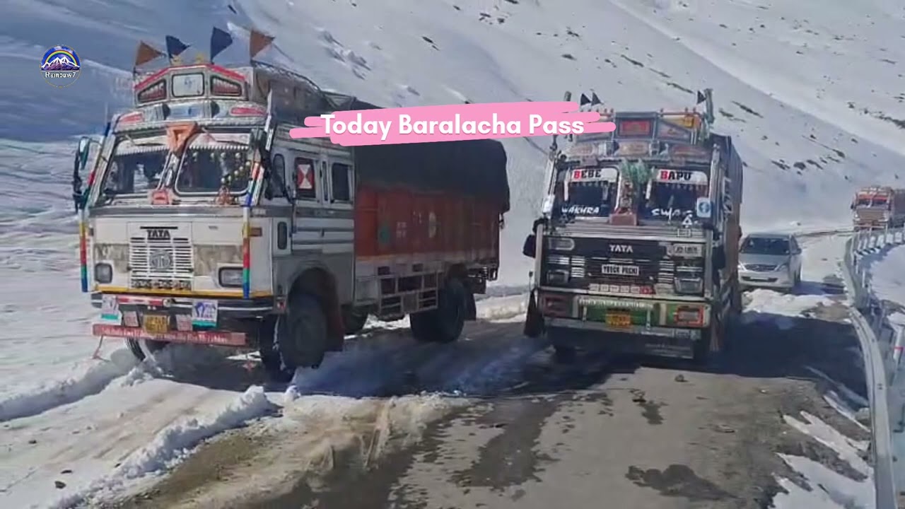 Today Baralacha Pass Manali latest video 