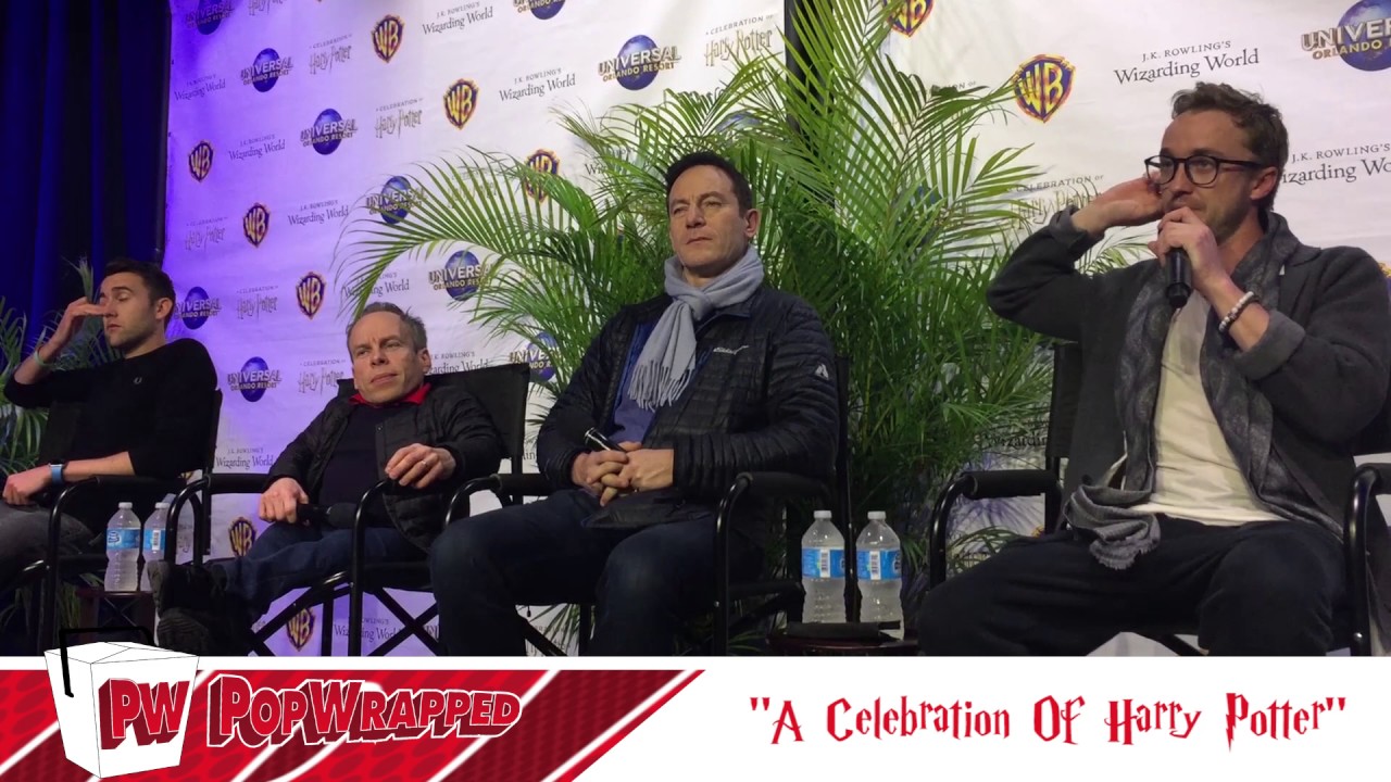 Tom Felton, Matthew Lewis, Warwick Davis & Jason Isaacs Interview (1/4)