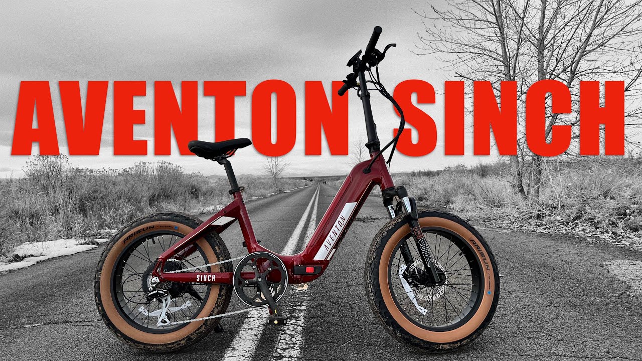The New Aventon Sinch is a Great Foldable, Fat Tire, Step Through Ebike