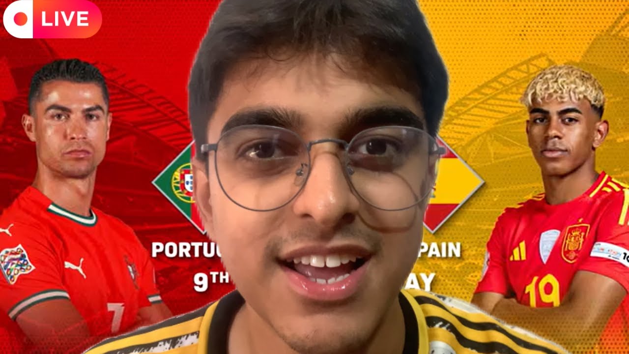 PORTUGAL VS SPAIN | UEFA NATIONS LEAGUE FINAL LIVE REACTION!
