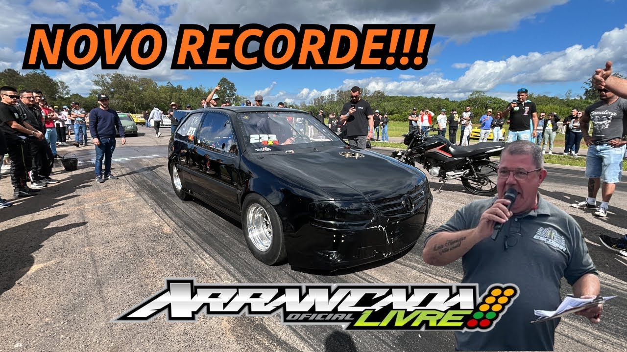 GOL 4X4 BATEU O RECORDE DO OPALA KING KONG NO FESTIVAL DE ARRANCADA LIVRE EM GUAPORÉ #arrancada