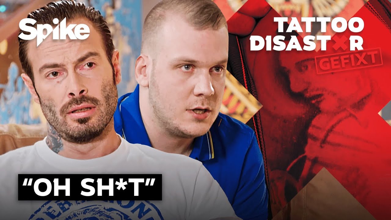 Man over GEDWONGEN TATTOO: “Ik werd overmeesterd” | Tattoo Disaster Gefixt
