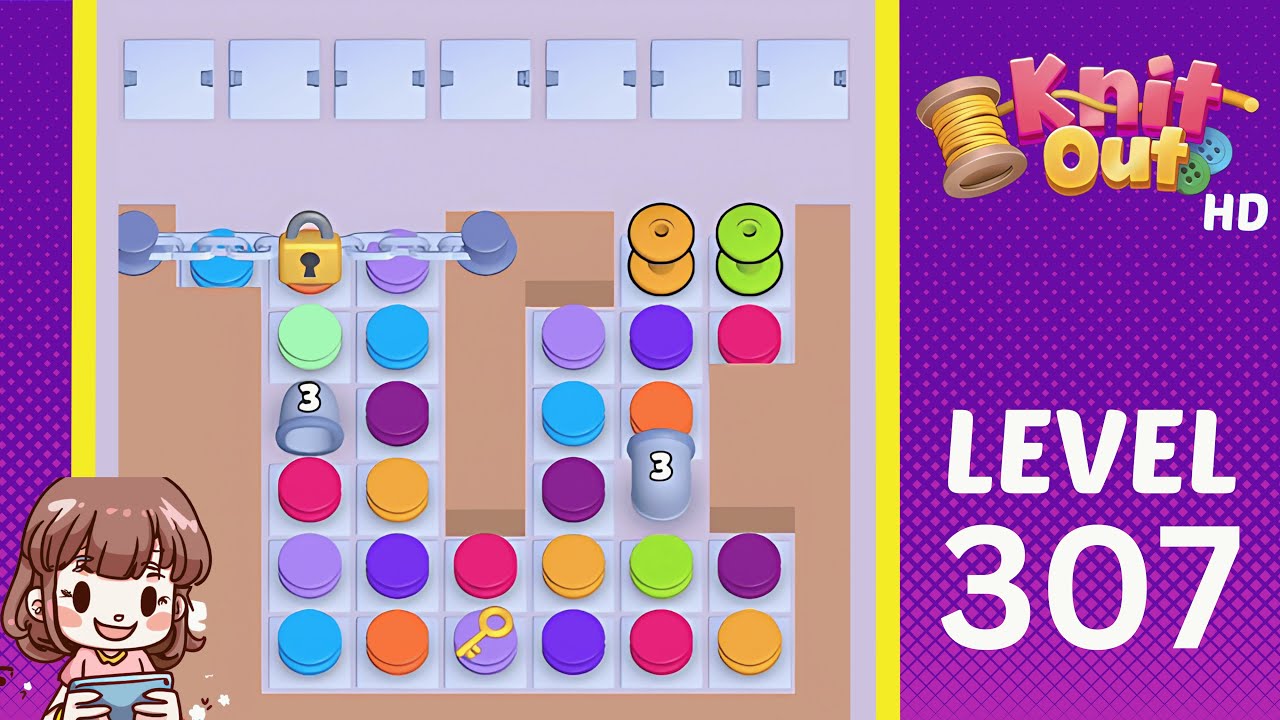 Knit Out Level 307 Solution Walkthrough