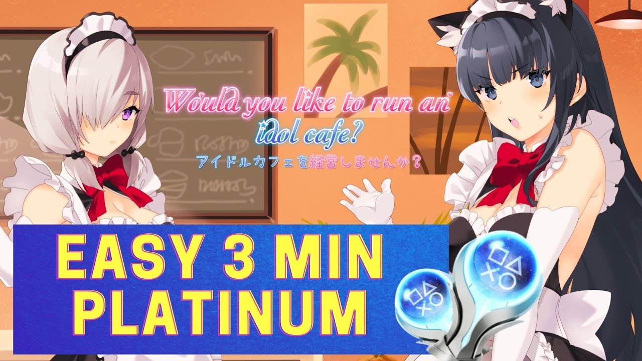 Would You Like To Run An Idol Cafe Trophy Guide - 100% Platinum Walkthrough