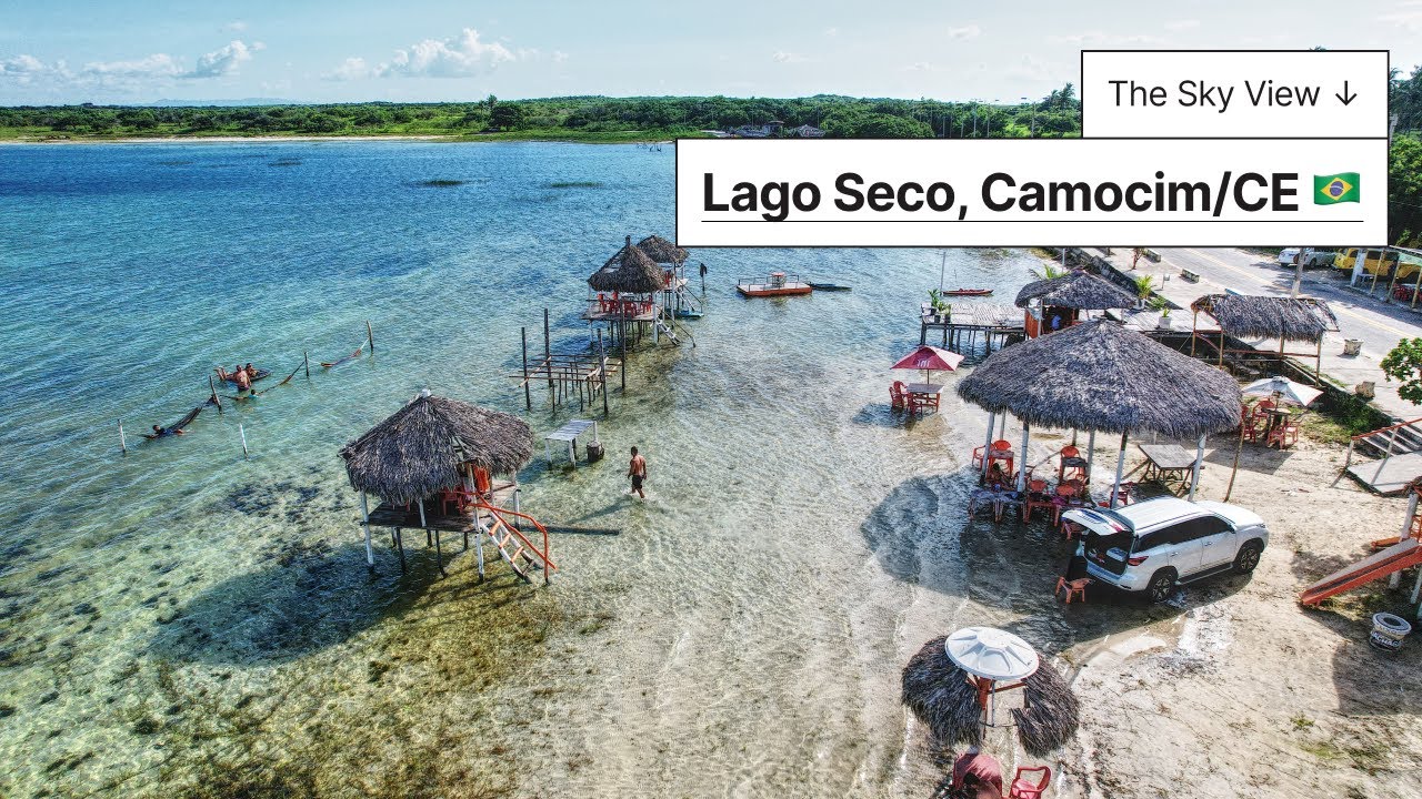LAGO SECO em Camocim/ Ceará com Imagens Aéreas 4K!