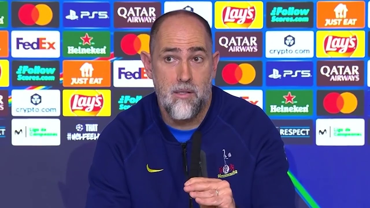 Igor Tudor press conference after Atletico Madrid thrash Tottenham 5-2 ©UEFA2026