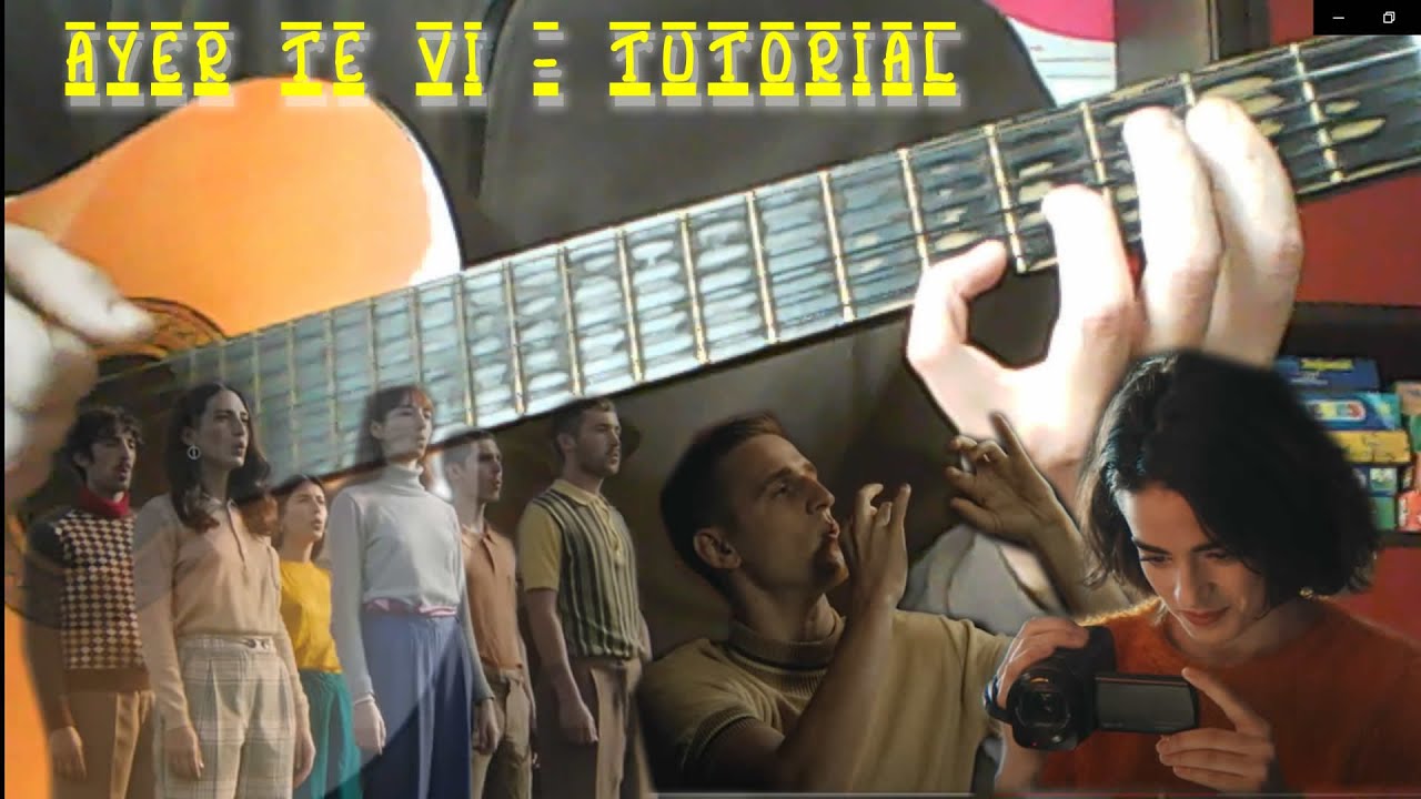 Ayer Te Vi - Louta feat. Zoe Gotusso / Tutorial guitarra