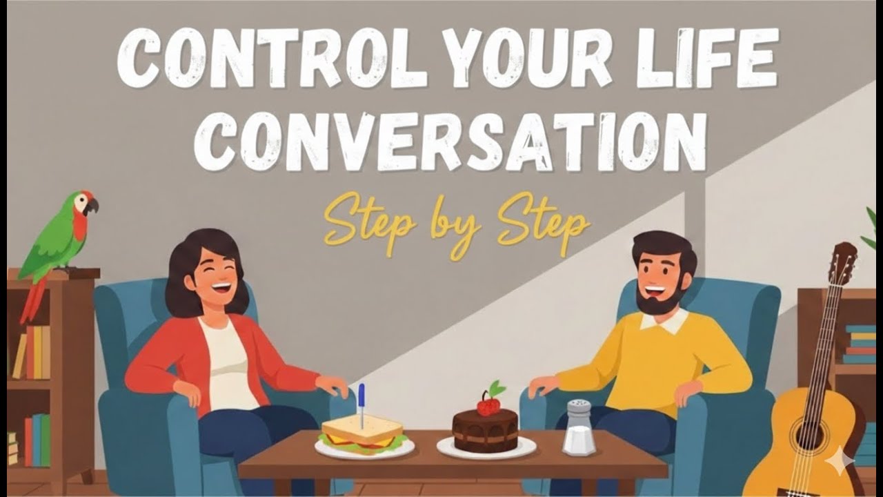 Control Your Life Step by Step | Beginner English Podcast