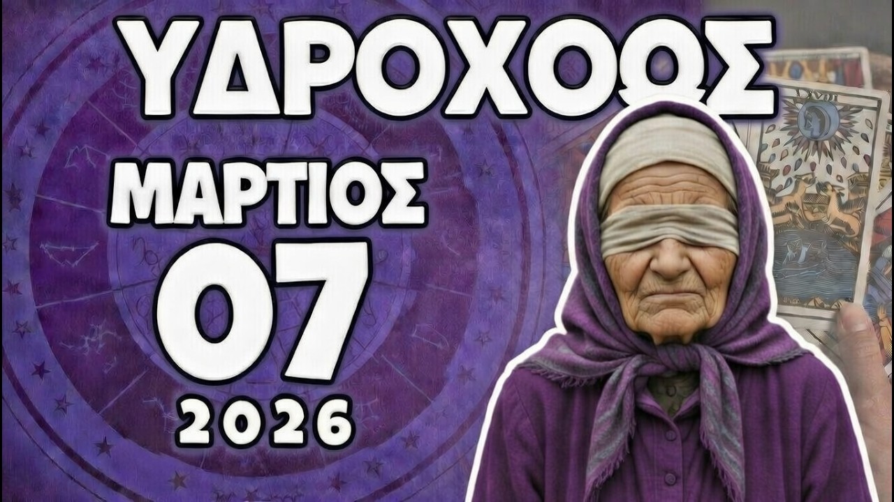 ΥΔΡΟΧΟΟΣ ♒ 😯ΜΙΑ ΑΛΥΣΙΔΑ ΓΕΓΟΝΟΤΩΝ ΑΝΑΠΤΥΣΣΕΤΑΙ!😮 Ωροσκόπιο για σήμερα 7 ΜΑΡΤΙΟΥ 2026 🔮