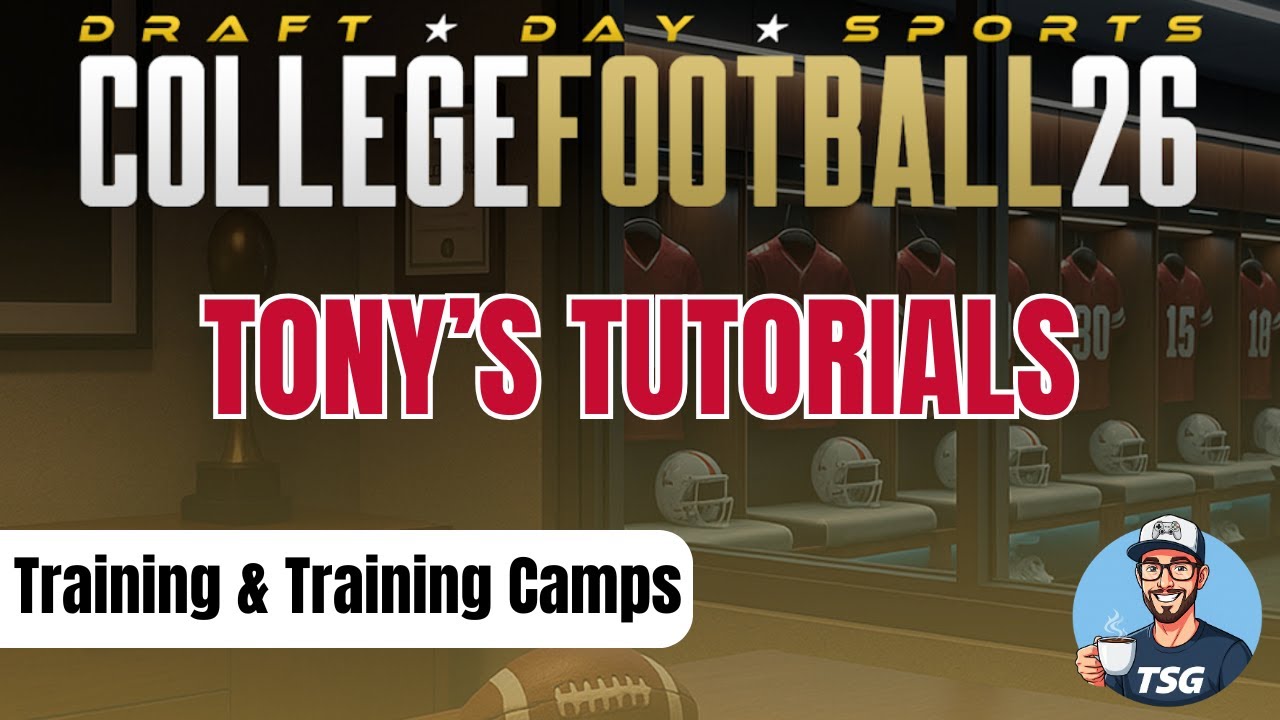 CFB 26 Tutorial pt I- Training Camps