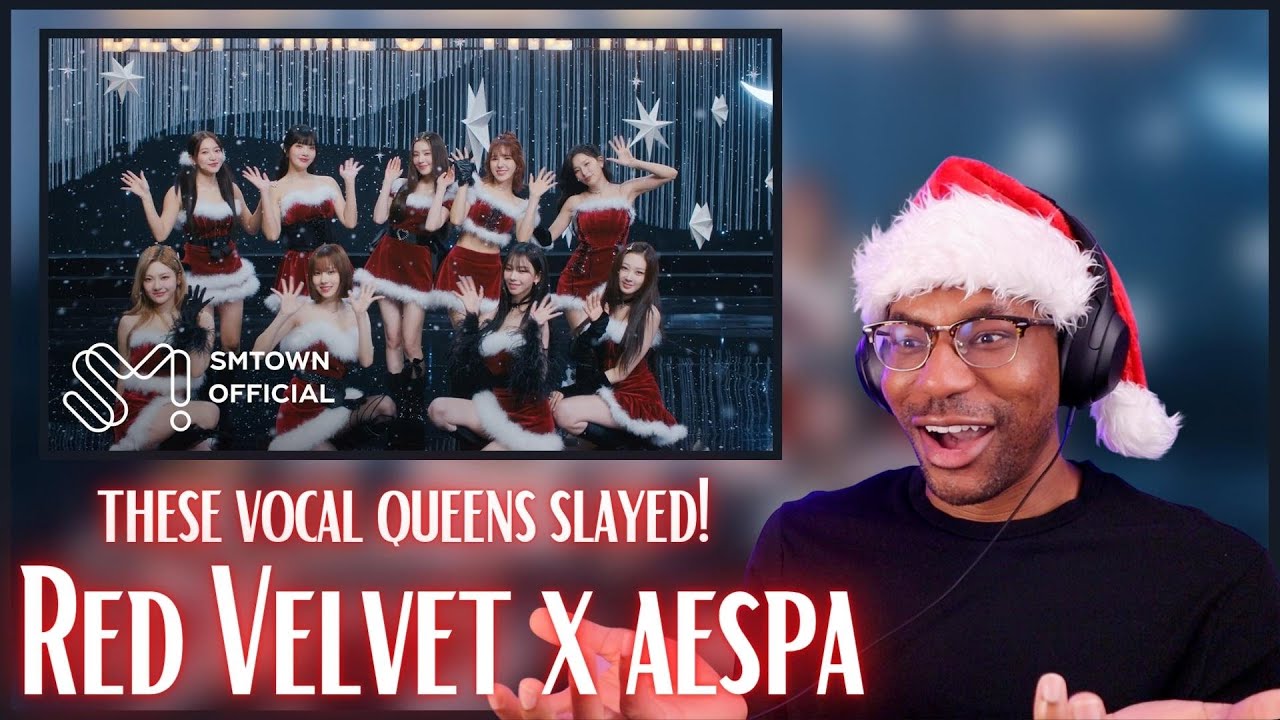 Red Velvet x aespa | 'Beautiful Christmas' MV REACTION | These vocal queens slayed!