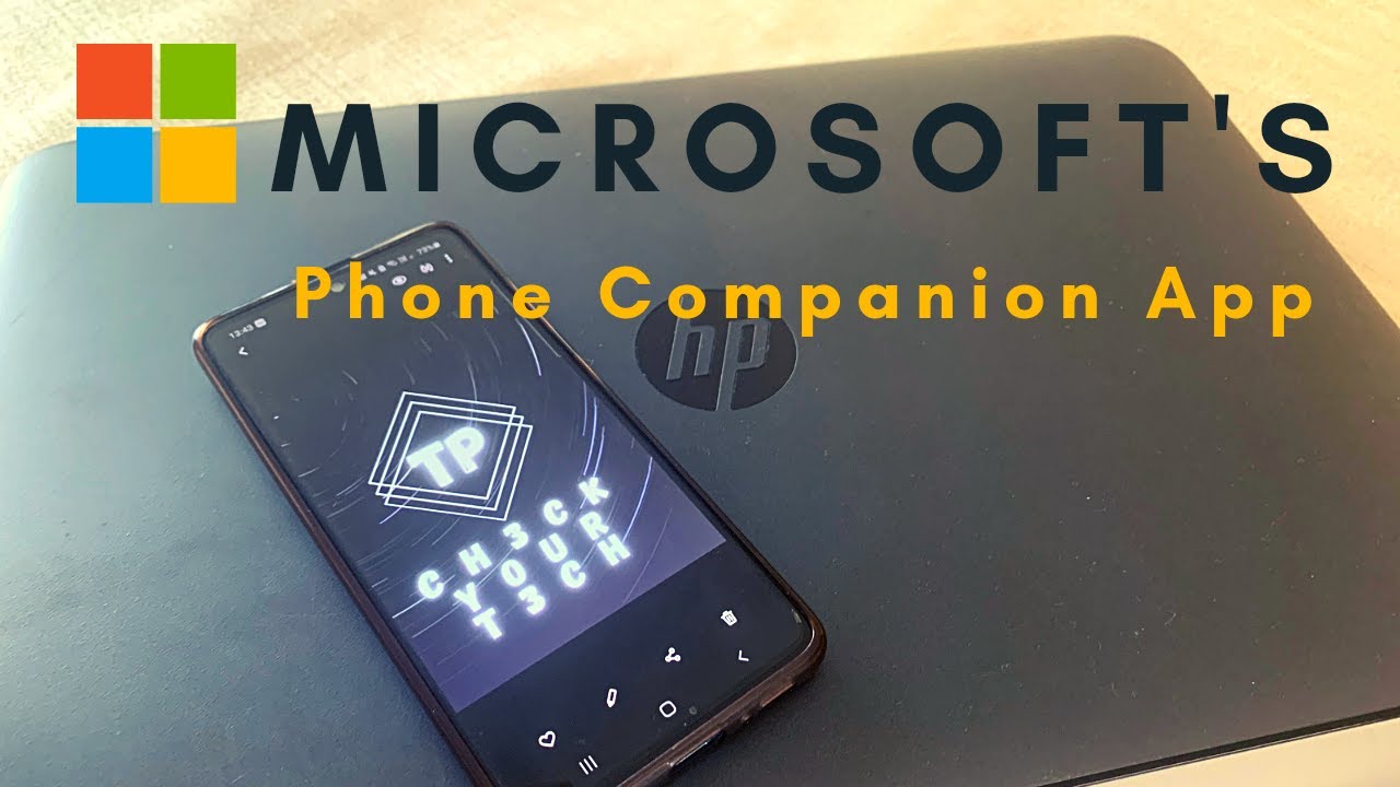 Phone companion app for windows 10