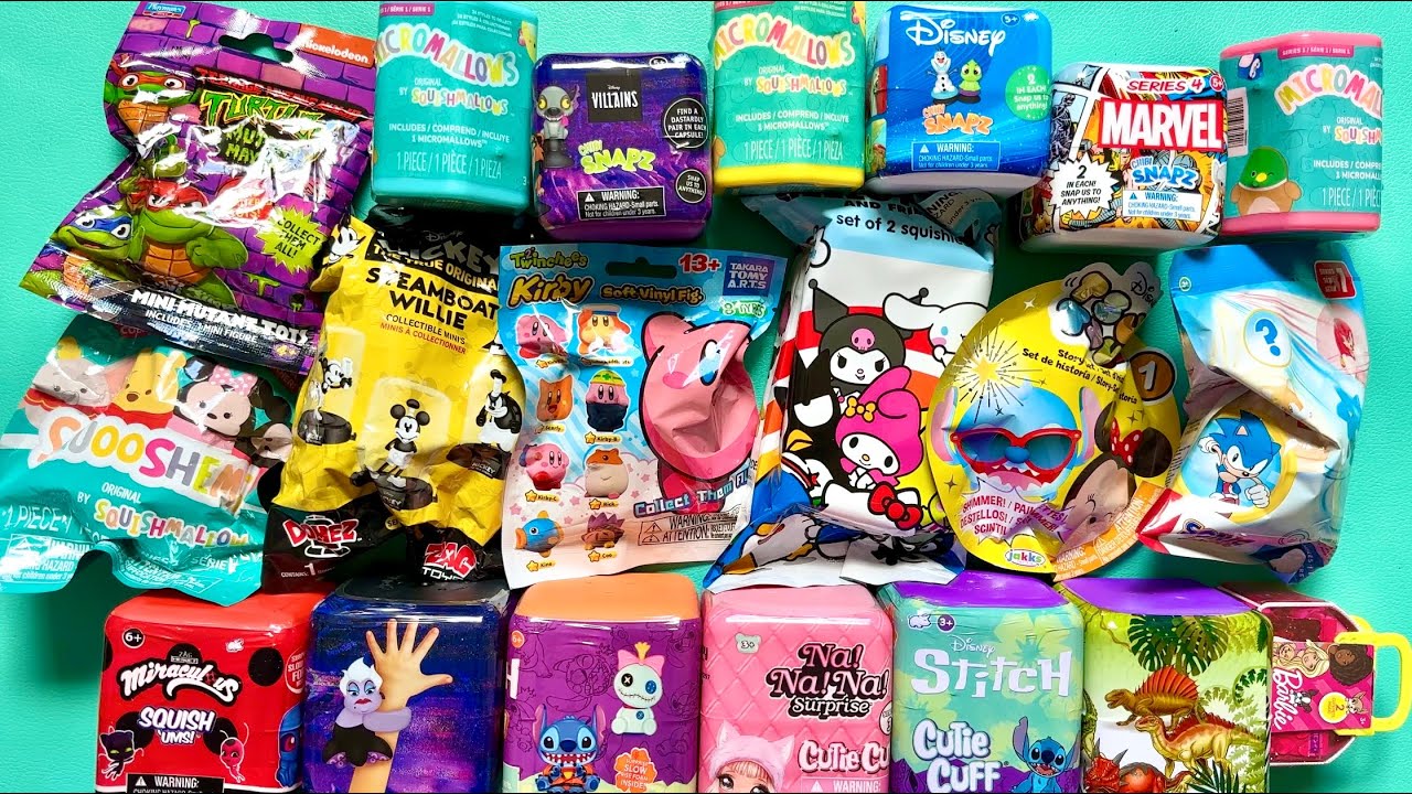 20 toys surprises satisfying unboxing