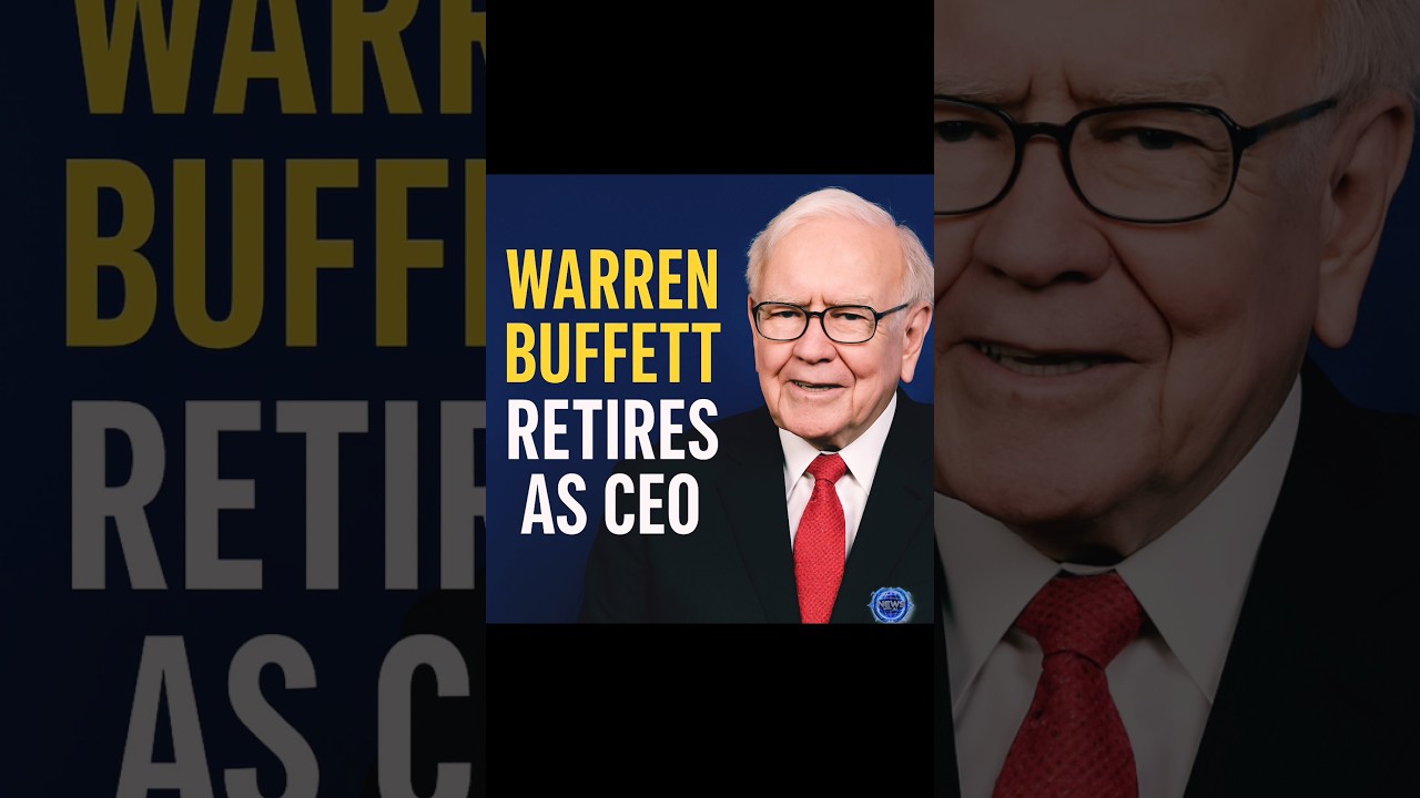 “Warren Buffett Steps Down as CEO After 60 Years | Greg Abel Takes Over Berkshire Hathaway”